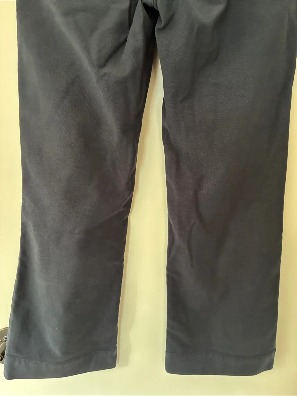 Quince French Terry Wide Leg Pants Navy